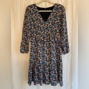 Precious Flower Peplum JCREW Dress